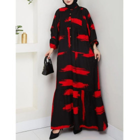 robe longue imprimé été