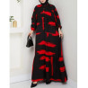 robe longue imprimé été