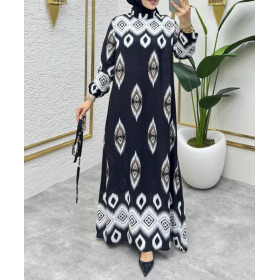 robe longue été noire