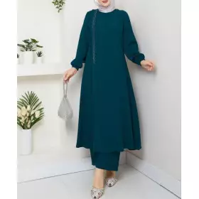 ensemble femme voilée vert