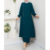 ensemble femme voilée vert