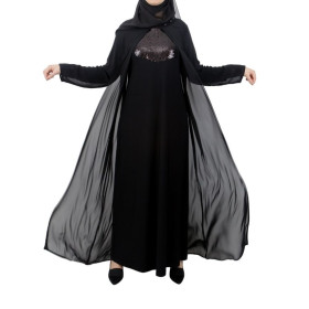 abaya de soirée robe longue grandes occasions