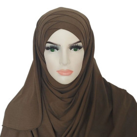 bonnet croisé hijab