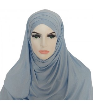 hijab croisé a enfiler